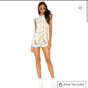 Lisbon tank dress in kaleidoscope Cotton Citizen